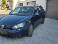 Gebraucht VW Golf VI Trendline 105 PS (77 kW) 2011 Blau Kombi