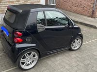 Gebraucht Smart ForTwo Cabrio Brabus 98 PS (72 kW) 2009 Schwarz Cabrio