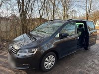 Gebraucht VW Sharan 145 PS (106 kW) 2012 Blau Van / Kleinbus