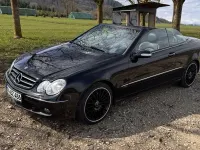 Gebraucht Mercedes CLK200 Avantgarde 163 PS (119 kW) 2006 Schwarz Cabrio