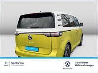 Gebraucht VW ID. Buzz Pro 150 kW (204 PS) 2024 Candyweiß/limonengelb metalli Van / Kleinbus