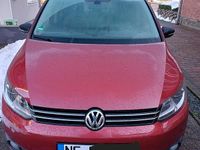 Gebraucht VW Touran 105 PS (77 kW) 2013 Rot Van / Kleinbus