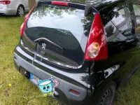 Gebraucht Peugeot 107 68 PS (50 kW) 2007 Schwarz Kleinwagen