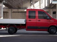 Neu MAN TGE 177 PS (130 kW) 2025 Rot Van