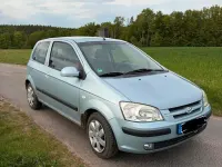 Gebraucht Hyundai Getz 63 PS (46 kW) 2004 Blau Kleinwagen