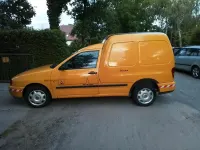Gebraucht VW Caddy 64 PS (47 kW) 2002 Gelb Van / Kleinbus