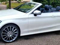 Gebraucht Mercedes C400 333 PS (244 kW) 2017 Weiß Cabrio