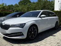 Gebraucht Skoda Superb 150 PS (110 kW) 2021 Weiß Kombi