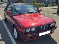 Gebraucht BMW 320 Cabriolet 129 PS (94 kW) 1991 Rot Cabrio