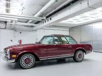 Gebraucht Mercedes W113 150 PS (110 kW) 1968 Burgund Cabrio