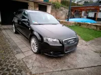 Używany Audi A3 S-Line 125 KM (91 kW) 2008 Czarny Hatchback