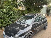 Gebraucht Opel Corsa 65 PS (47 kW) 2000 Schwarz Coupé