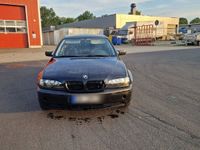 gebraucht BMW 320 E46 i 6Zylinder Schwarz Guter Zustand AHK!!!