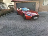 Gebraucht Aston Martin V8 Vantage 385 PS (283 kW) 2008 Rot Cabrio