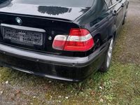 Gebraucht BMW 320 2002 Schwarz Limousine