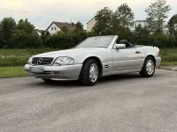 Gebraucht Mercedes SL320 231 PS (169 kW) 1997 Silber Cabrio