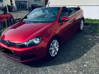 Gebraucht VW Golf Cabriolet 160 PS (117 kW) 2011 Rot Cabrio
