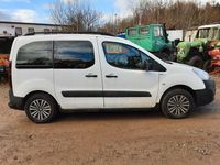 Gebraucht Peugeot Partner Tepee 120 PS (88 kW) 2017 Weiß Van / Kleinbus