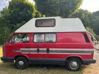 Gebraucht VW T3 69 PS (50 kW) 1989 Rot Van