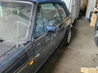 Brugt VW Golf Cabriolet 98 HK (72 kW) 1993 Blå Cabriolet