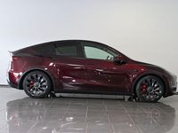 Gebraucht Tesla Model Y Performance 392 kW (534 PS) 2024 Rot midnight cherry red (metallic) SUV