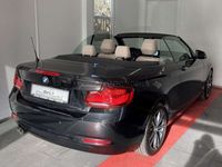 gebraucht BMW 218 218 i Cabrio Sport Line*NAVI*LEDER*2 JAHRE GARANTIE