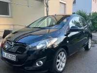 Gebraucht Mazda 2 75 PS (55 kW) 2010 Schwarz Kleinwagen
