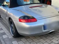Gebraucht Porsche Boxster 225 PS (165 kW) 2001 Silber Cabrio