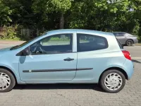 Gebraucht Renault Clio II Authentique 75 PS (55 kW) 2008 Blau "iceberg" Kleinwagen