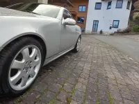 Gebraucht Mercedes SLK320 218 PS (160 kW) 2000 Silber Cabrio