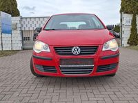Gebraucht VW Polo Trendline 80 PS (58 kW) 2009 Rot Kleinwagen
