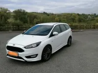 Brugt Ford Focus ST-Line 125 HK (91 kW) 2018 Hvid Stationcar