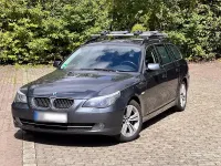 Gebraucht BMW 525 197 PS (144 kW) 2008 Grau Kombi