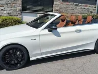 Gebraucht Mercedes C43 AMG AMG 367 PS (269 kW) 2018 Weiß Cabrio