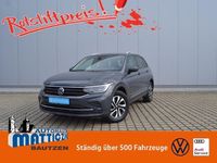 Gebraucht VW Tiguan Active 131 PS (96 kW) 2021 Delfingrau metallic (metallic) SUV