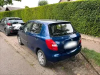 Gebraucht Skoda Fabia 60 PS (44 kW) 2009 Blau Kleinwagen