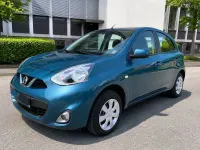 Gebraucht Nissan Micra 80 PS (58 kW) 2015 Blau Kleinwagen