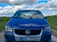 Gebraucht VW Touran Cross 140 PS (102 kW) 2007 Blau Van / Kleinbus