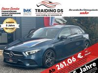 Gebraucht Mercedes A200 AMG line 163 PS (119 kW) 2021 Denimblau Limousine