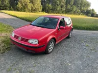 Gebraucht VW Golf IV 75 PS (55 kW) 2002 Rot Kleinwagen