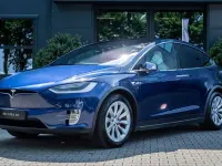 Usado Tesla Model X Performance 450 kW (612 CV) 2019 Azul SUV
