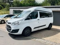 Gebraucht Ford Transit Custom 125 PS (91 kW) 2015 Weiß Kombi