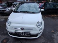 Gebraucht Fiat 500 Lounge 69 PS (50 kW) 2010 Weiß Cabrio