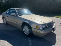 Gebraucht Mercedes SL500 320 PS (235 kW) 1997 Gold Cabrio