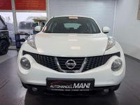 Gebraucht Nissan Juke Acenta 110 PS (80 kW) 2012 Weiß SUV