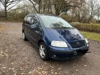 Gebraucht VW Sharan 115 PS (84 kW) 2008 Blau Van / Kleinbus