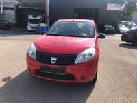 Gebraucht Dacia Sandero Basis 75 PS (55 kW) 2011 Rot Kleinwagen