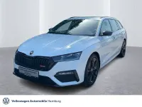 Gebraucht Skoda Octavia RS 245 PS (180 kW) 2024 Moonweiß perleffekt Kombi