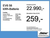 Gebraucht Kia EV6 125 kW (170 PS) 2022 Interstellar grau SUV