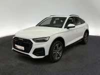 Gebraucht Audi Q5 Sportback S-Line 204 PS (150 kW) 2022 Gletscherweiß metallic SUV